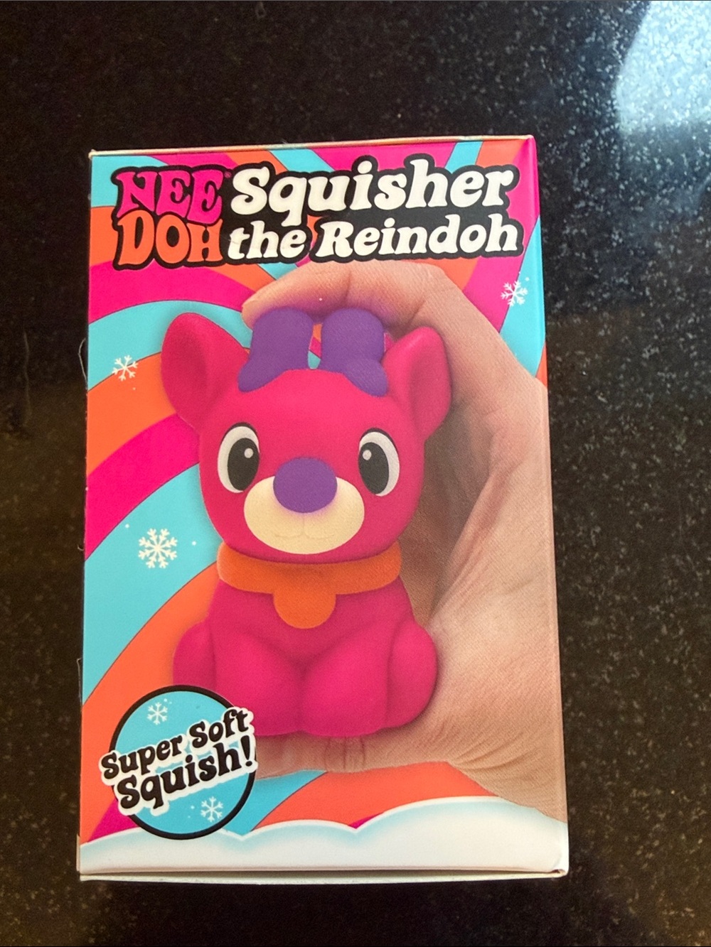 NIB 100% Auth NeeDoh Squisher the Reindoh - Orange - Picture 4 of 6